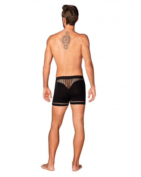 Obsessive Lingerie M Boxer Neri Per Uomo Con Intagli