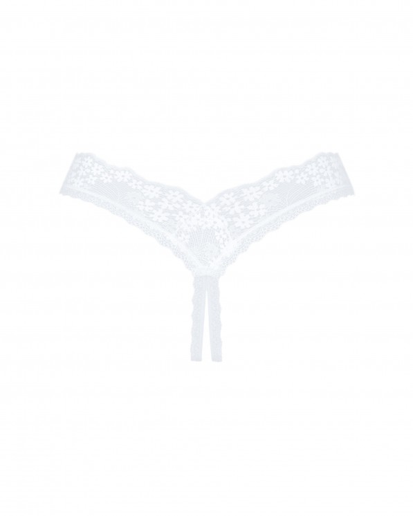 Obsessive Lingerie Heavenlly Perizoma In Pizzo Aperto All Inguine