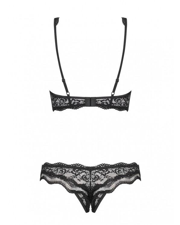 Sexy completino intimo aperto sul seno collezione Luvae Obsessive