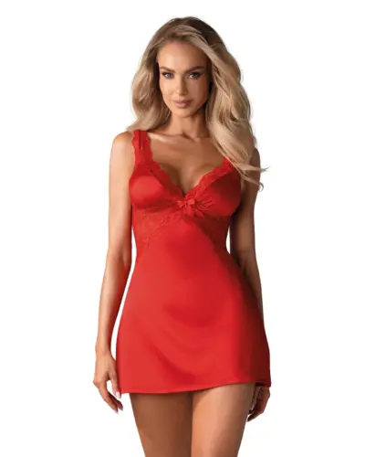 Chemise rossa con perizoma collezione Secred