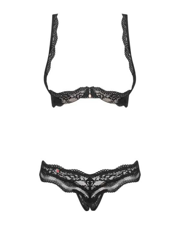 Sexy completino intimo aperto sul seno collezione Luvae – foto prodotto, fronte