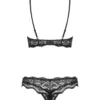 Sexy completino intimo aperto sul seno collezione Luvae – foto prodotto, retro