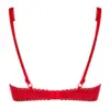 Sexy reggiseno rosso mezza coppa collezione Lovica – foto prodotto, retro