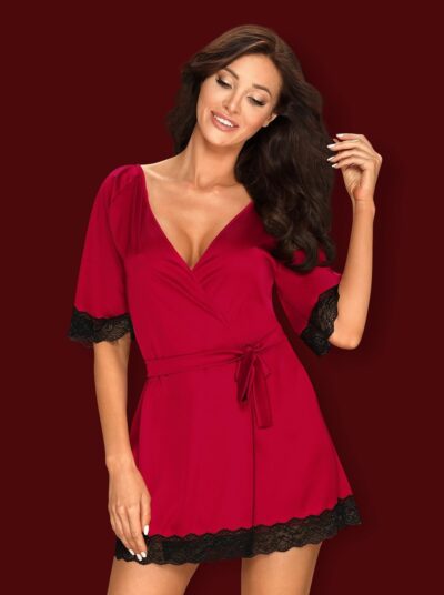 Elegante Kimono rosso collezione Sensuelia