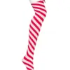 Calze per Natale a strisce Obsessive Lingerie – foto prodotto, fronte