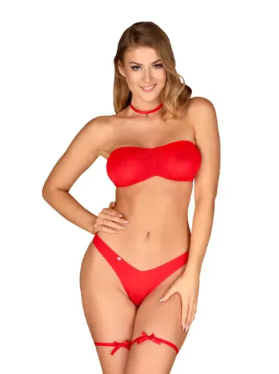 Sexy completino Natalizio con accessori collezione Kissmas
