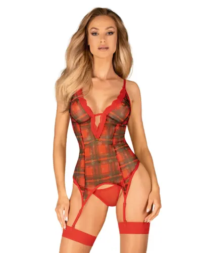 Jollymore corsetto reggicalze di natale