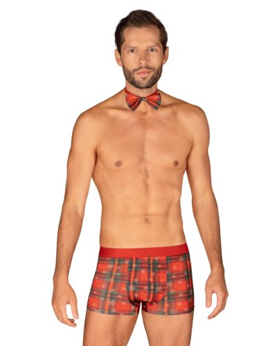 Mr Merrilo completo natalizio da uomo con boxer