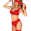 Blindfold benda per gli occhi rossa