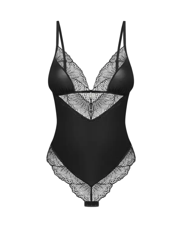 Body Lobellis con inserti in pizzo nero – foto prodotto, fronte
