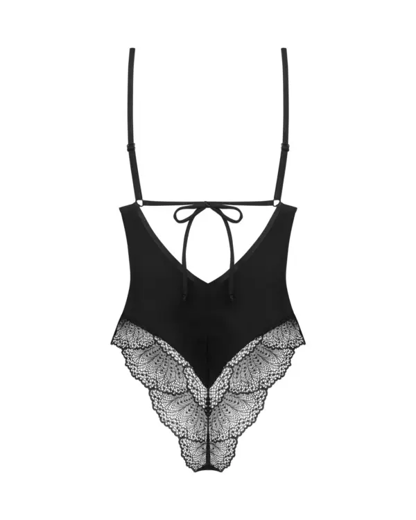 Body Lobellis con inserti in pizzo nero – foto prodotto, retro
