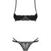 Provocante set intimo aperto collezione Nutris – foto prodotto, fronte