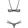 Provocante set intimo aperto collezione Nutris – foto prodotto, retro