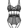 Body aperto con coppe push-up – Obsessive Hersis – foto prodotto, retro