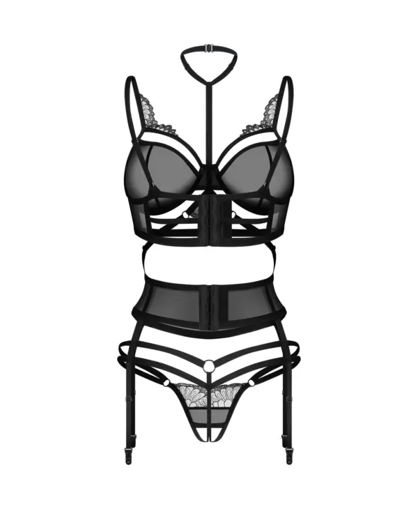 Set 3 pezzi nero aperto Premisis – Obsessive premium – ambientata