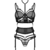 Set 3 pezzi nero aperto Premisis – Obsessive premium – ambientata