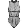 Body con harness in rete – Obsessive Anniverse – foto prodotto, fronte