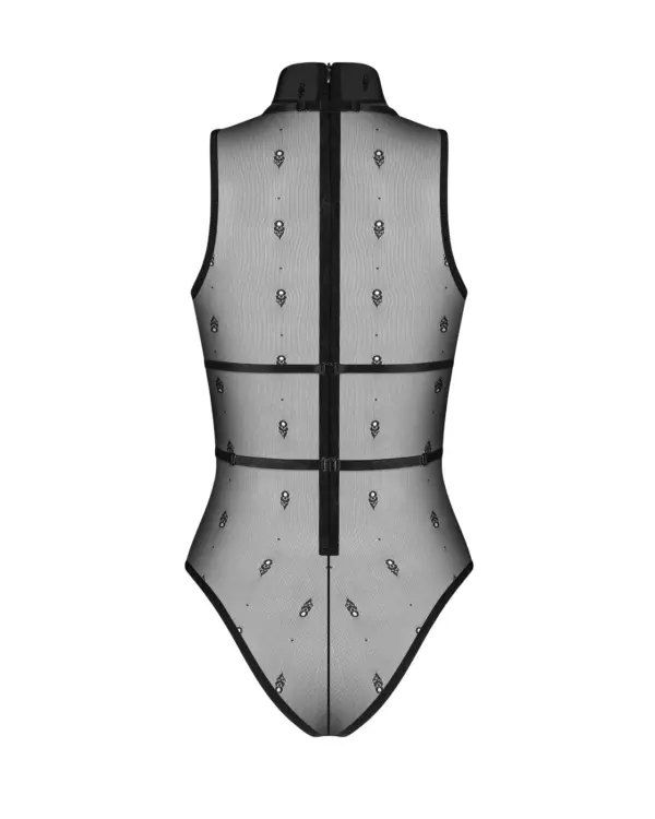 Body con harness in rete – Obsessive Anniverse – foto prodotto, retro