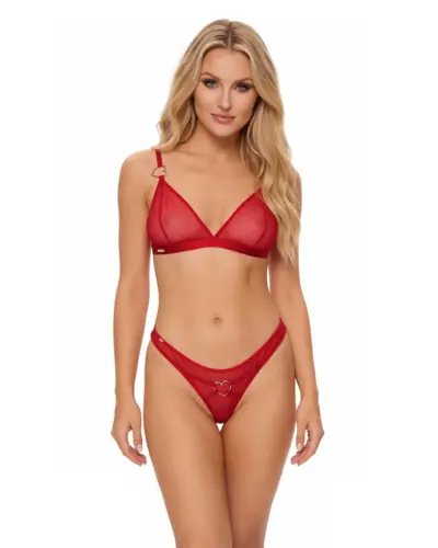 Set reggiseno e tanga rosso – Obsessive Crimessa