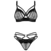 Set 2 pezzi in ecopelle e rete – Obsessive Dominna – foto prodotto, fronte