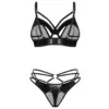 Set 2 pezzi in ecopelle e rete – Obsessive Dominna – foto prodotto, retro