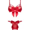Completino rosso trasparente – Obsessive Gifty Red – foto prodotto, fronte