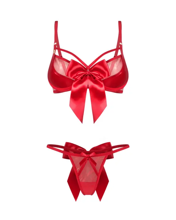 Completino rosso trasparente – Obsessive Gifty Red – foto prodotto, fronte