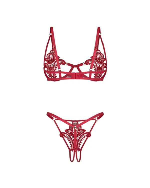 Completino aperto rosso – Obsessive Luise Sublim – foto prodotto, retro