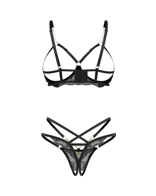 Completino aperto in pizzo – Obsessive Matildea Black – foto prodotto, retro