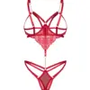 Body rosso aperto con catena oro – Obsessive Matildea – foto prodotto, retro