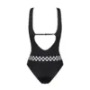Body con scollo profondo – Obsessive Rallien – foto prodotto, retro