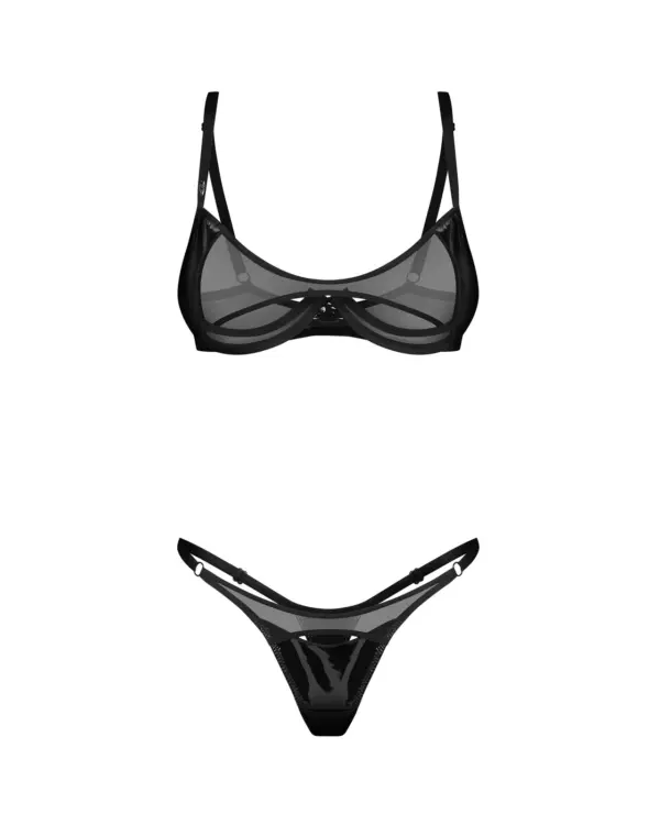 Completino nero cut-out – Obsessive Rolleya – foto prodotto, fronte