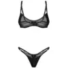 Completino nero cut-out – Obsessive Rolleya – foto prodotto, retro