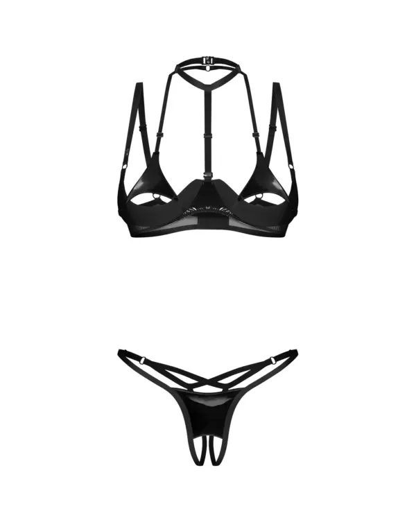 Completo aperto con choker – Obsessive Rolleya – foto prodotto, fronte