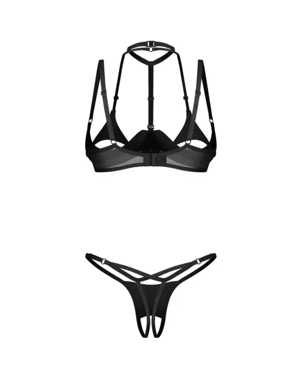 Completo aperto con choker – Obsessive Rolleya – foto prodotto, retro