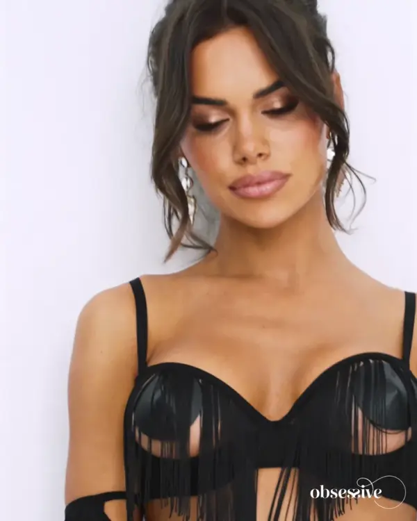 Set 4 pezzi con frange – Obsessive Rossay – video